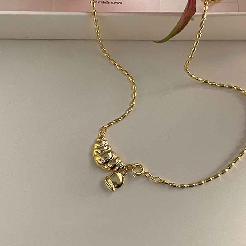 Colar de pérolas de luxo com fecho magnético para mulher_voghion.com