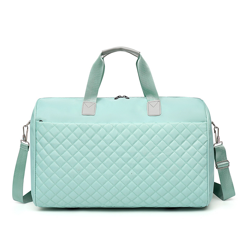 2024 Bolso de yoga de fitness deportivo portátil de gran capacidad de nuevo estilo transfronterizo Mochila de viaje al aire libre de corta distancia Lingge de moda