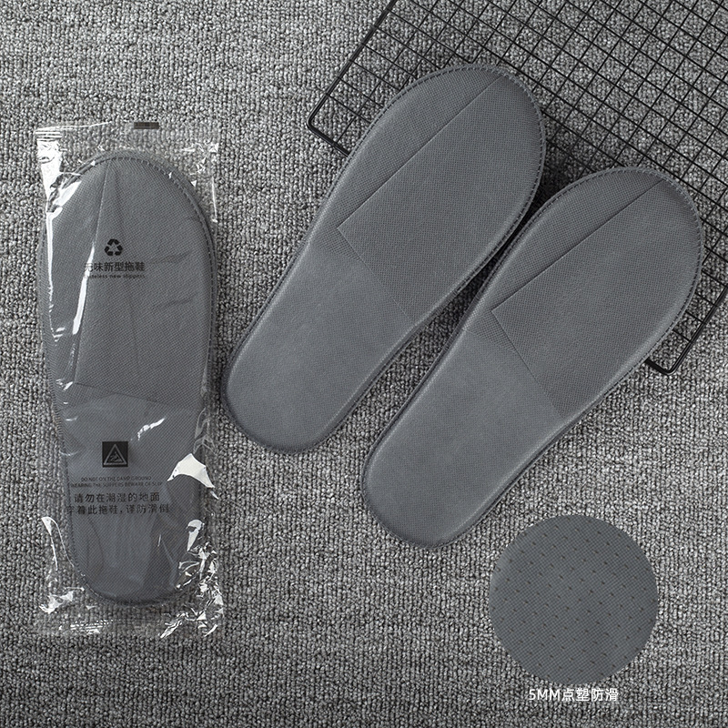 ホテルの使い捨てスリッパ、B&Bの特別な客室用品、ホテルのおもてなし、厚みのある美容室の滑り止めスリッパ卸売|undefined