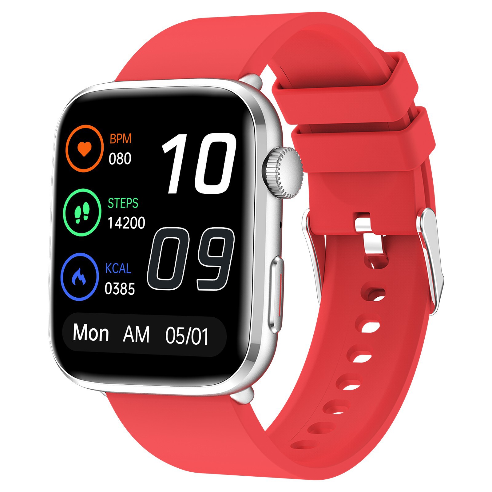 Reloj inteligente T92 Bluetooth con llamadas frecuencia cardíaca oxígeno en sangre temperatura monitoreo deportivo impermeable
