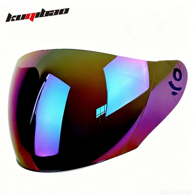 Helmet Helmet Cross Border, Motosiklet kaskı (dəbilqə) - with-plated-color-lenses-please-leave-a-message-for-helmet-color-m