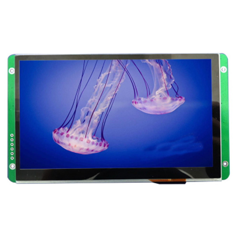 7.0英寸 串口屏 500亮度 1024x600图形点阵 64K色
