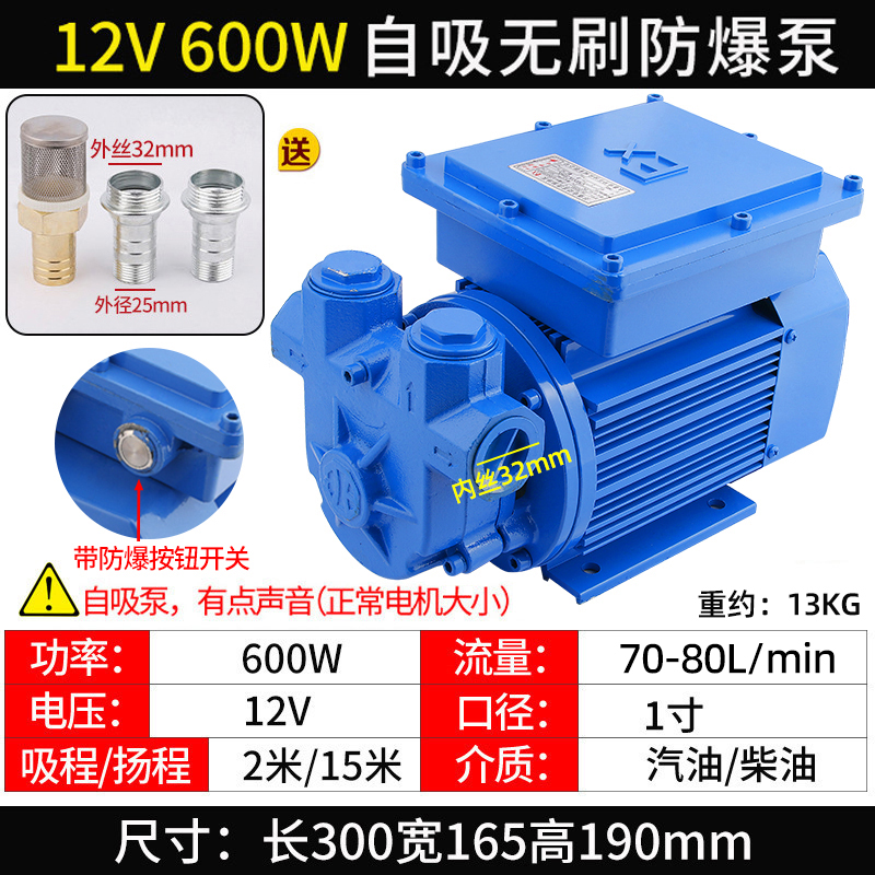 12V / 24V DC bomba diesel bomba de reabastecimiento bomba de bombeo bomba de autoaspiración bomba diesel aspirador de alta potencia bomba diesel