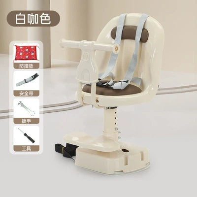 Brand new front child seat Motorcycle child seat - white-armrest-model