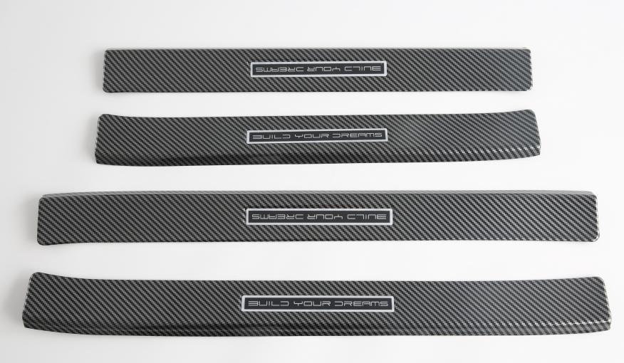 Suitable for 25 Byd Shark6 Door Bowl Handles, Shark Reversing Rearview Mirror Covers, Threshold Strips, Modified Exterior Stickers