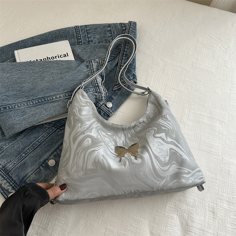 Bagos de mariposa de terciopelo teñidos 2024 nueva mochila multifuncional de gran capacidad mochila de viaje