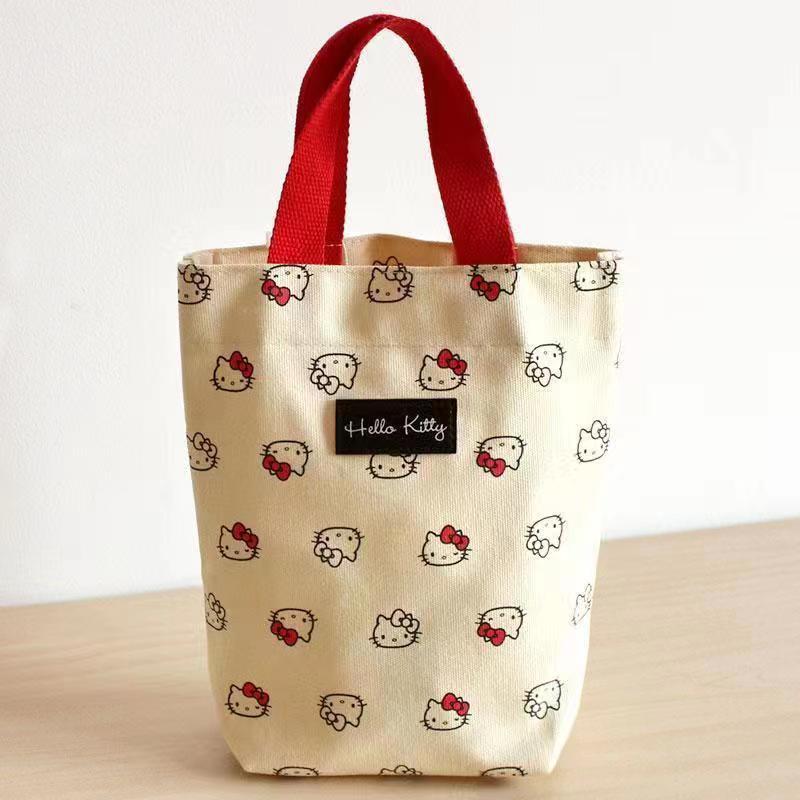 Bolsa de mano portátil de oficina transfronteriza, bolsa de lona, lindo tipo de cubo, bolsa de cubo portátil, bolsa de mano de Baoma