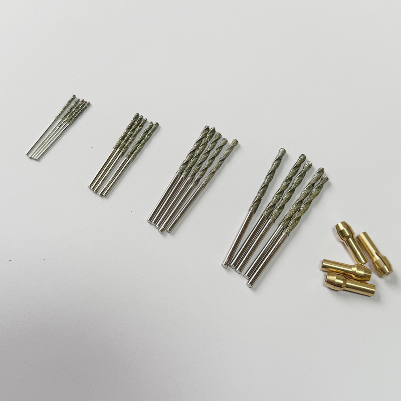 金剛砂麻花ドリル電着ダイヤモンド研磨ヘッド修理ドリル|undefined