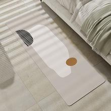 卧室床边地毯房间客厅地板垫ins风厨房地垫家用地面铺垫防滑脚垫