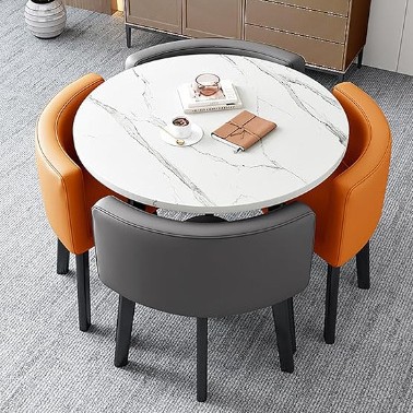 Mesa de comedor disponible para uso doméstico, apartamento pequeño, mesa de comedor, tienda, mesa de negociación, mesa y silla, mesa redonda de recepción