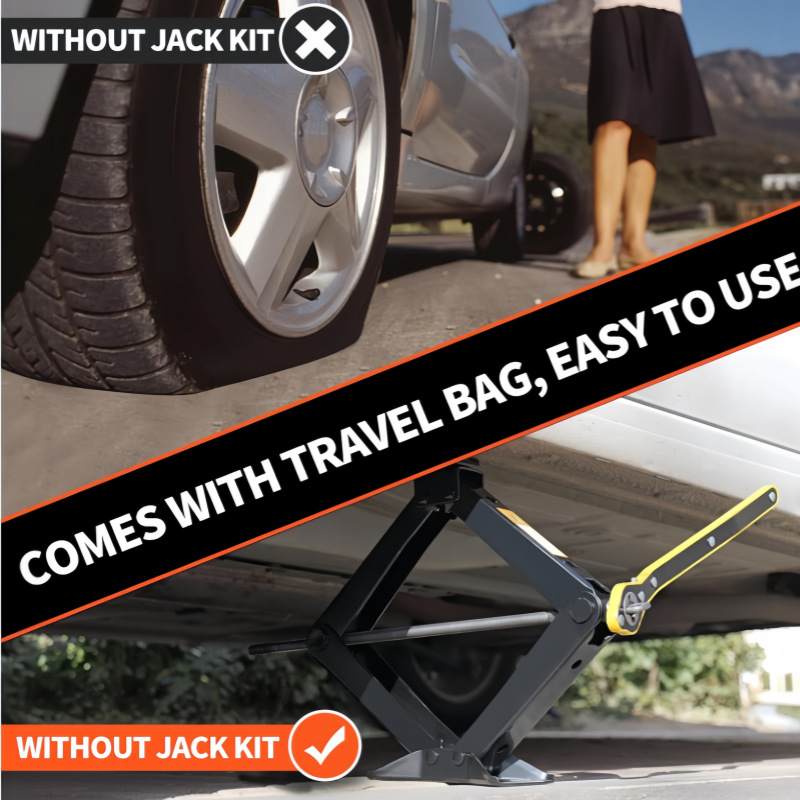 Cross-Border New Hot-Selling Car Products 0kg-Piece Universal Emergency Kit Tire Repair Tool Set