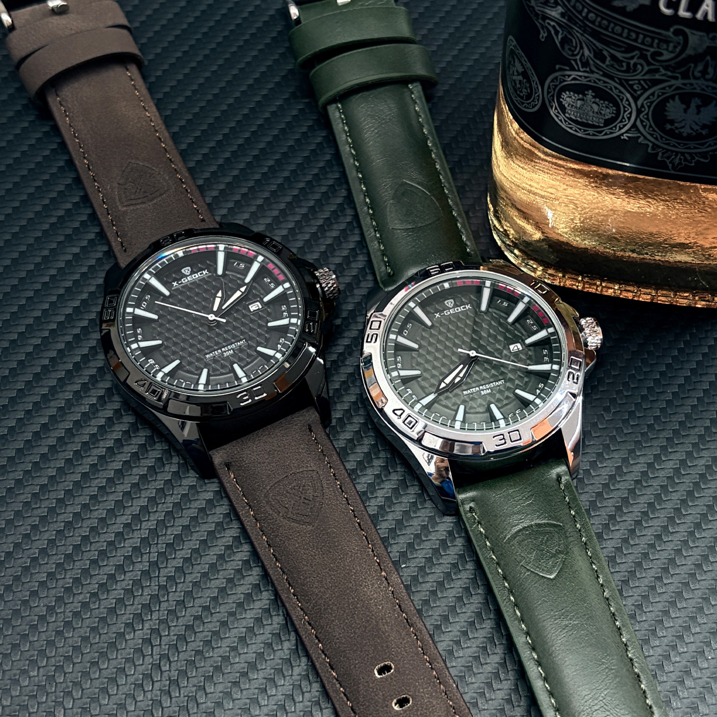 2026 New Watch for Men, High-End Men's Watch with a Sophisticated Feel, Swiss Brand Concept, Large Dial Quartz Watch for Boys