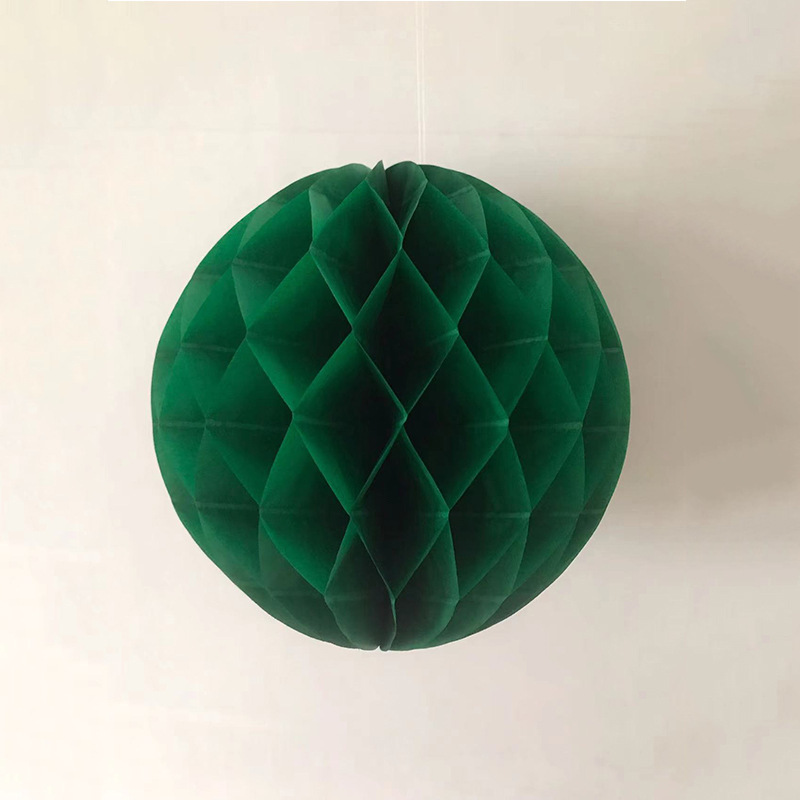 Decoraciones navideñas, gorros de Papá Noel, bolas de panal, bolas de papel, adornos para árboles de Navidad, decoración para centros comerciales, escuelas y festividades. image 18