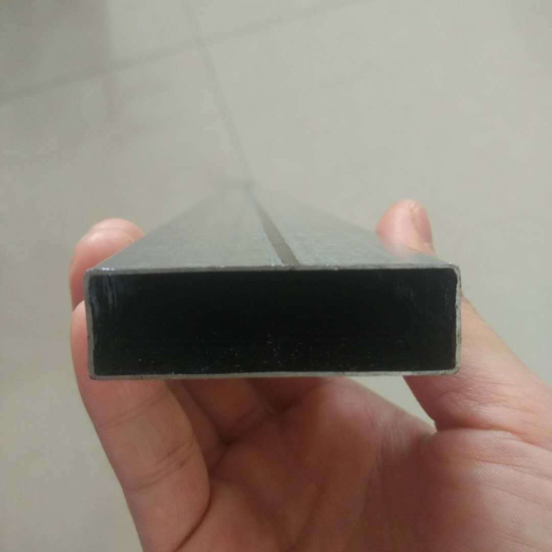 天津直销  热镀锌扁管 49.5*15.5mm 多规格 高强矩形管  镀锌矩形