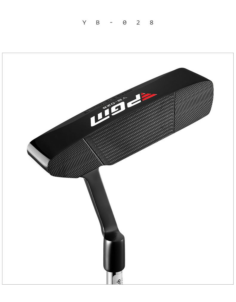 Gậy đánh gôn PGM putter tập bằng sắt mềm đúc trọng tâm thấp có đường ngắm — TUG064 Màu đen-thanh đẩy Nam [trục thép không nút] với nắp đầu, TUG064 thanh đẩy nữ Bột Bạc [Trục thép] chi tiết 15