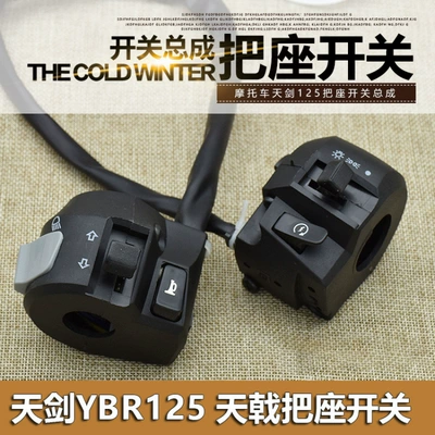 Ybr Motorcycle Tianjian 125 Handlebar Jym125-2 Tianjian Switch Assembly Electric Starter Horn Headlight Button