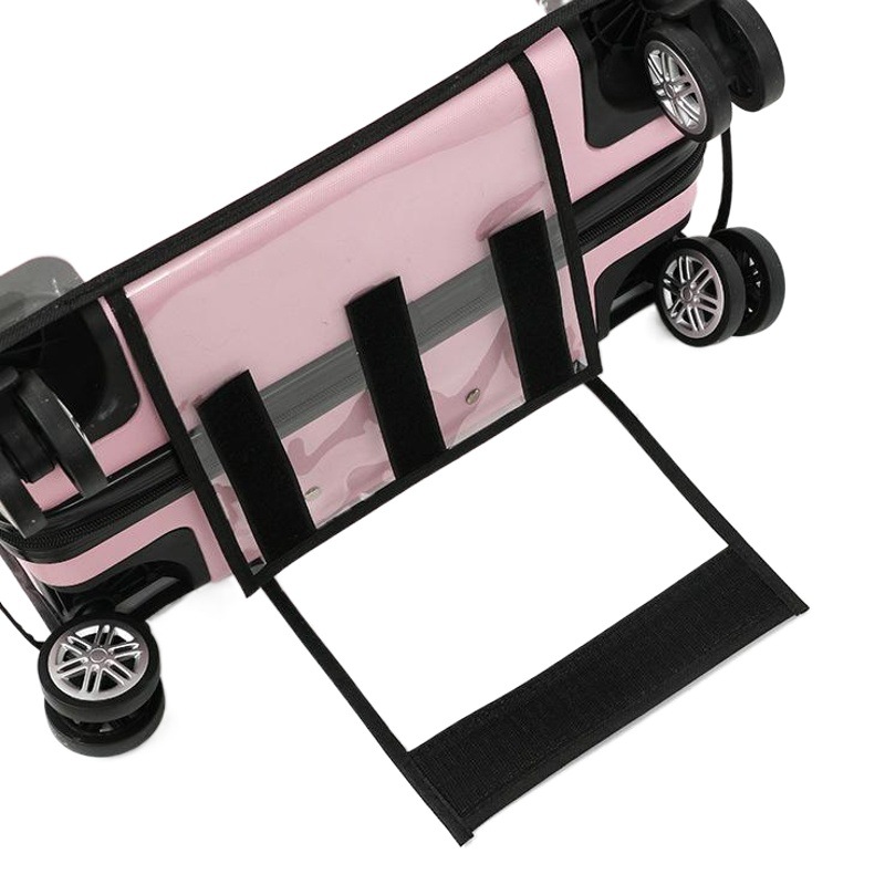 20 Silk thick PVC wear-resistant waterproof dust cover luggage case protective cover double side trolley case zipper transparent case