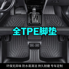 新能源新款全新TPE汽车脚垫专车专用TPE平面后备箱垫跨境电商专供