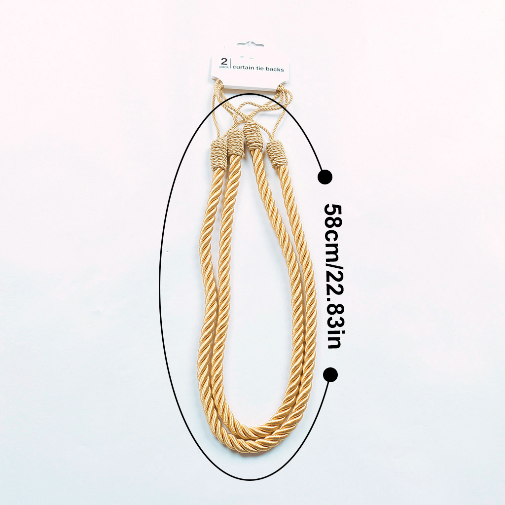 Amazon al por mayor de puntos transfronterizos simple y hermoso accesorios de cordón cortina correa de cortina decoración de belleza botón de cortina