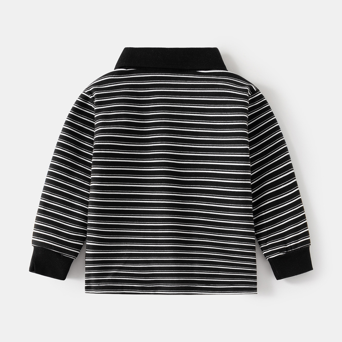 XUANMU Polo per bambini, camicette a maniche lunghe per bambini, ricami per bambini, camicie con colletto rovesciato, magliette, vestiti per bambini XB067_voghion.com