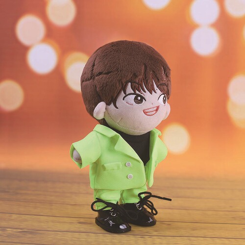 Star baby clothes 20cm cotton doll suit three-piece set doll baby clothes suit suit doll doll suit pants