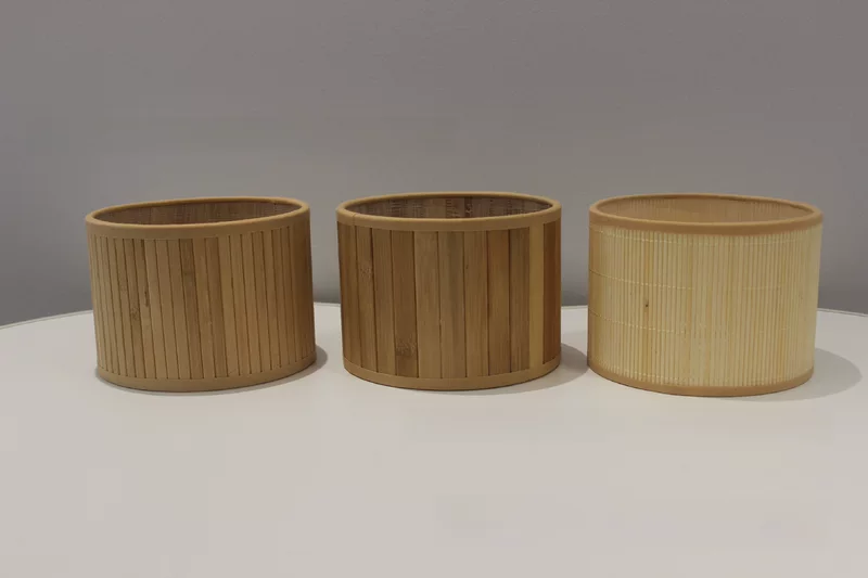 Cross -border e -commerce European explosive vine editorial bamboo header lampshade E27E14 lampshade