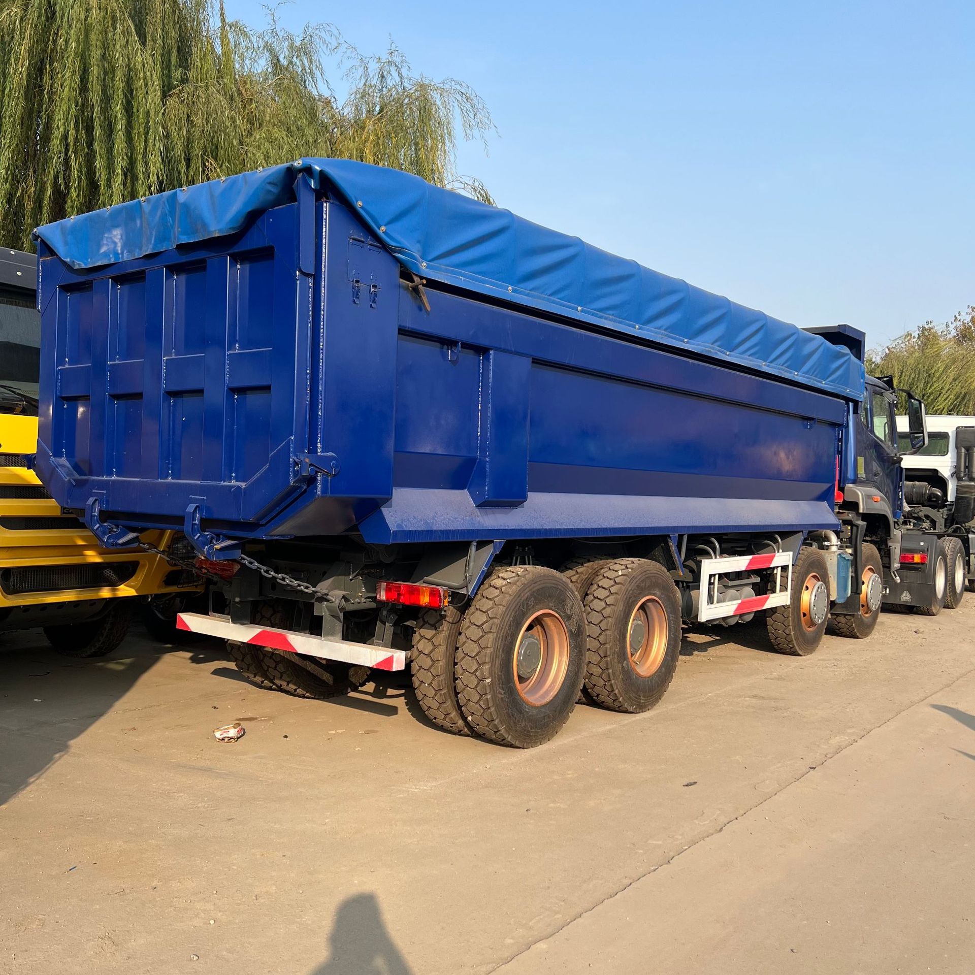 Factory Direct Sales Howo Nx Dump Truck Howo 371 Horsepower Earth Transport Dump Truck Truck Rear Dump Truck