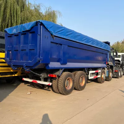 Export Trade African Howo Dump Yük maşınları
