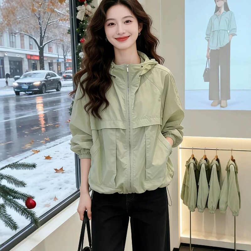 Hooded Simple Portable Loose-Fitting Summer Fashion Breathable 2026 Sun Protection Clothing for Women Versatile Thin Quick-Drying New Style Hooded Simple Portable Loose-Fitting Summer Fashion Breathable 2026 Sun Protection Clothing for Women Versatile Thin Quick-Drying New Style