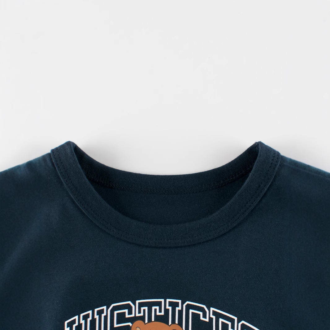 27kids camiseta de manga corta de verano para niños nueva ropa de manga corta para niños pequeños y medianos de estilo occidental