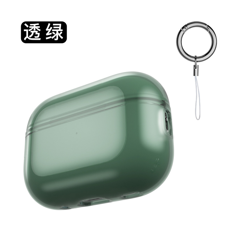 新品苹果airpods pro3耳机套适用tpu透明4代耳机壳airpods4保护套|undefined