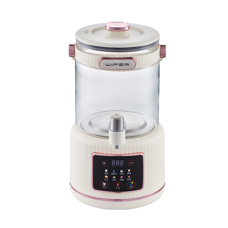 スプリットフラワーティー健康ポット大容量3L予約タイマー健康茶電気ケトル多機能タッチスクリーン|undefined