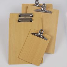 办公用品 加厚木质挂式4板夹文件夹垫板写字板夹平板夹厂家直销