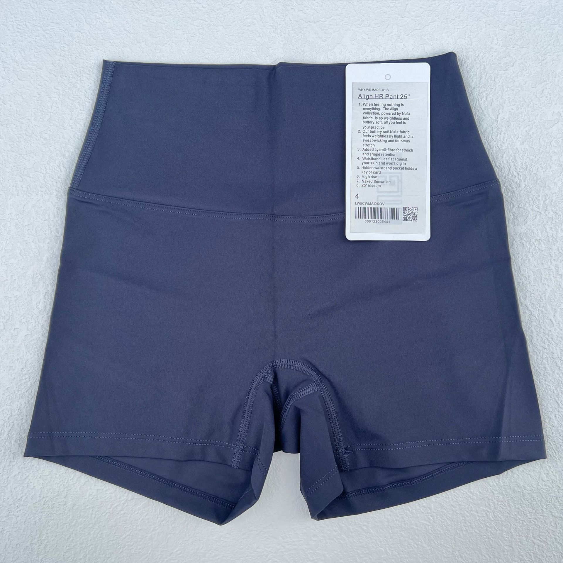 Pantalones cortos de yoga de cadera de melocotón de cintura alta sexy de verano para mujer lulu