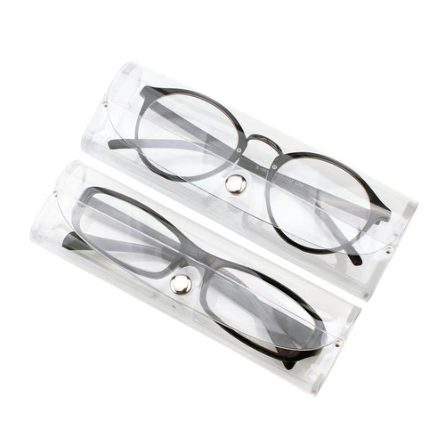 批发透明眼镜盒塑料近视镜盒 超轻便携老花眼镜盒 男女收纳盒