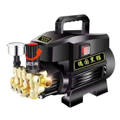 Car washing machine Washing Tool, Car Washing Water Gun - 59999-voltage-regulating-model-bare-metal-no-accessories