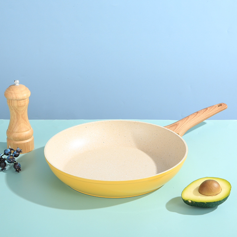 Transfronterizo caliente-venta maifan piedra recubierto sartén bistec hogar tortilla panqueque pan sartén antiadherente venta al por mayor