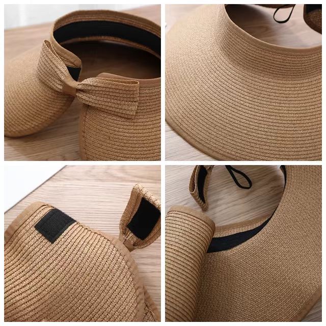 185g Weight Sun Hat Hats Type Casual, Outdoor Occasion Women's Simple Style Solid Color Big Eaves Sun Hat