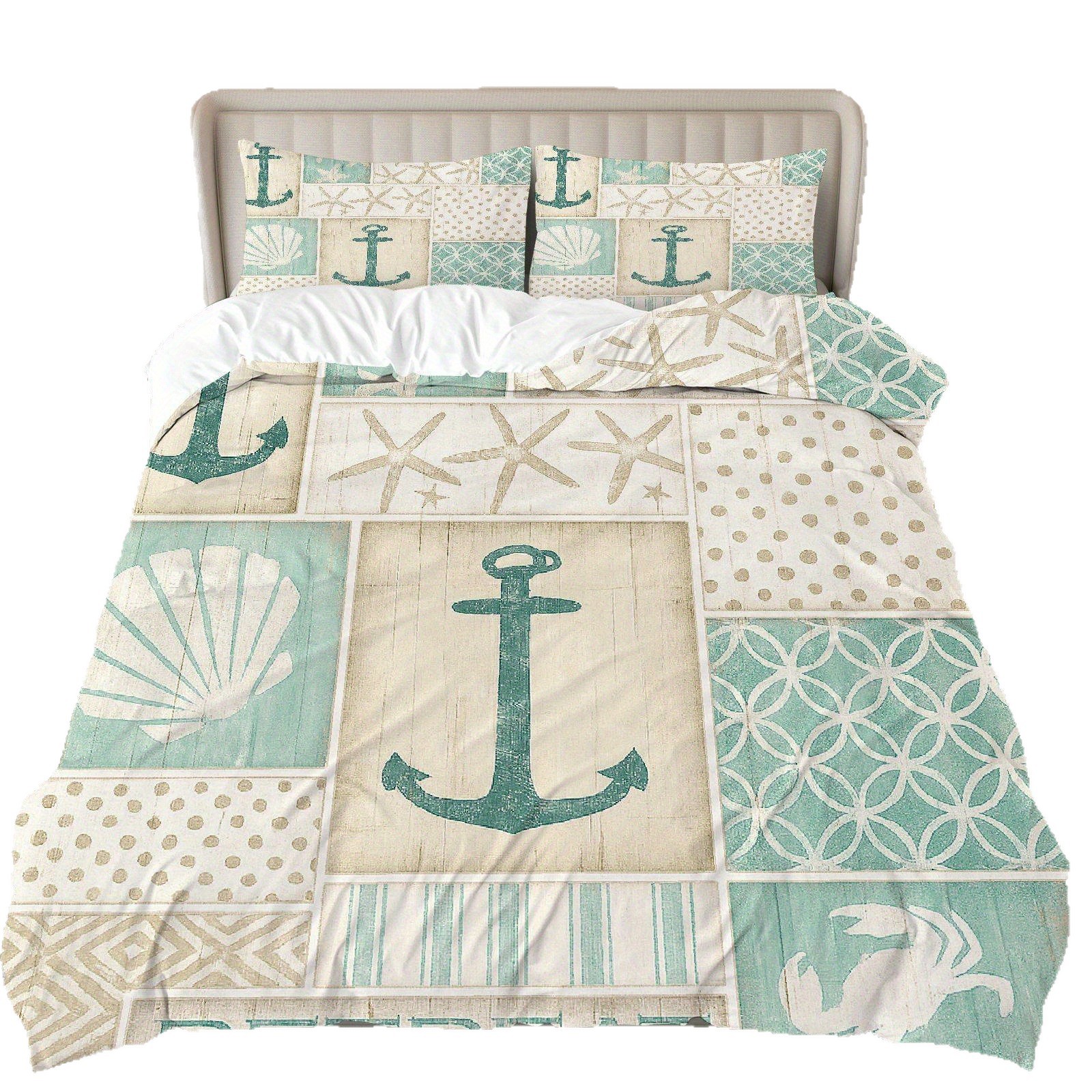 Texteles caseros abrasivos impresión digital piel-profiliable edredón kit de barco flácida mano fábrica de fuente TEMU / JIT Nordic