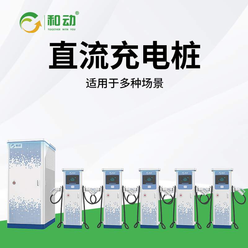 新能源充电桩器汽车直流充电桩群充系统 超级快充通用380V充电站