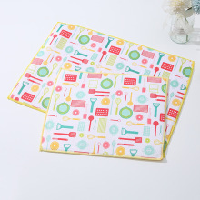 Cocina de encimera de drenaje almohadilla de mesa almohadilla de taza esponja de microfibra aislamiento térmico almohadilla de absorción de agua almohadilla seca almohadilla antideslizante al por mayor