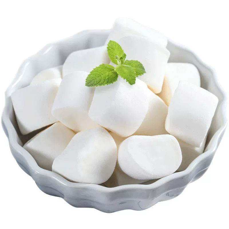 [Заводская оптовая продажа] Cotton candy white оригинальная выпечка снежинки хрустящая домашняя сахарная слива сырой материал для торта