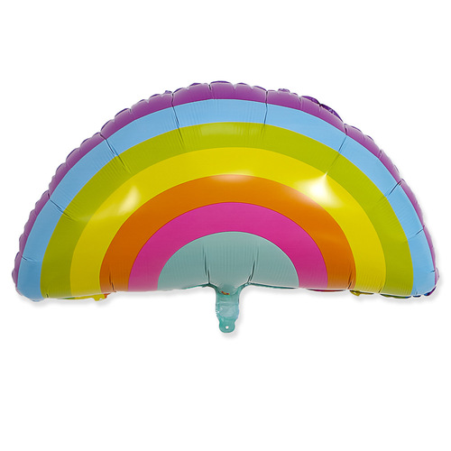 Large rainbow balloons, floating balloons, children's birthday party decorations, one-year-old venue layout balloons wholesale