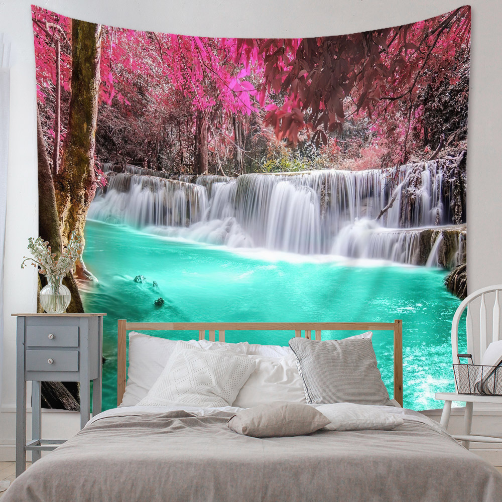 Fashion Landscape Wall Decoration Cloth Tapestry Wholesale Nihaojewelry display picture 207