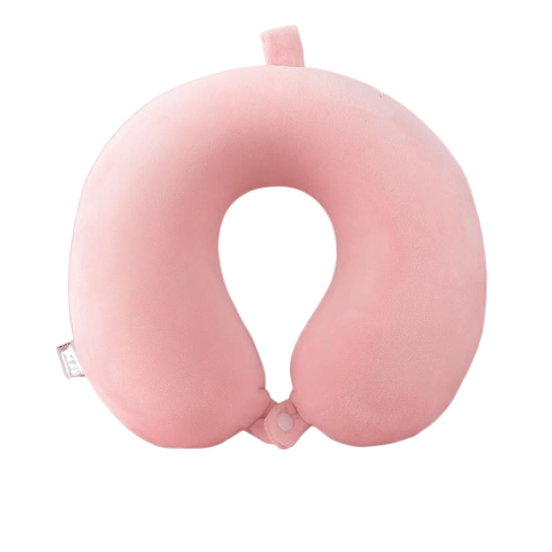 U-förmiges Nackenstützkissen aus Memory-Schaum, abnehmbar und waschbar, ideal für Studenten, als Reisekissen oder Flugzeugkissen_voghion.com