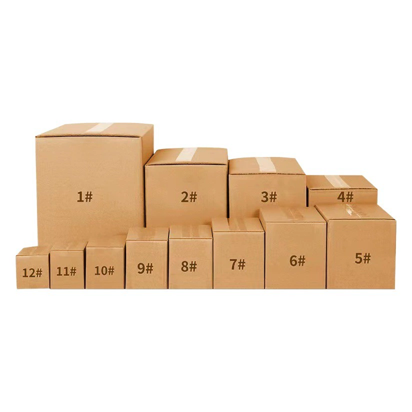 Картонные коробки для упаковки и доставки оптом, утолщенные и усиленные крафт-коробки для доставки, особо прочные упаковочные коробки, коробки для доставки на заказ.