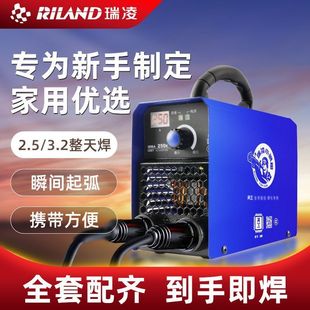 Ruiling Electric Welding Machine Digital Display Household 220v Portable 250 315 Portable Small All Copper Inverter DC Welding Machine