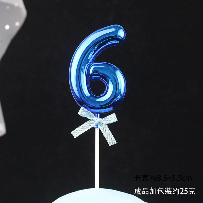 Decoración digital para pasteles 0-9, 3D oro/rosa, inserto para cumpleaños – Mayorista de Yiwu image 29