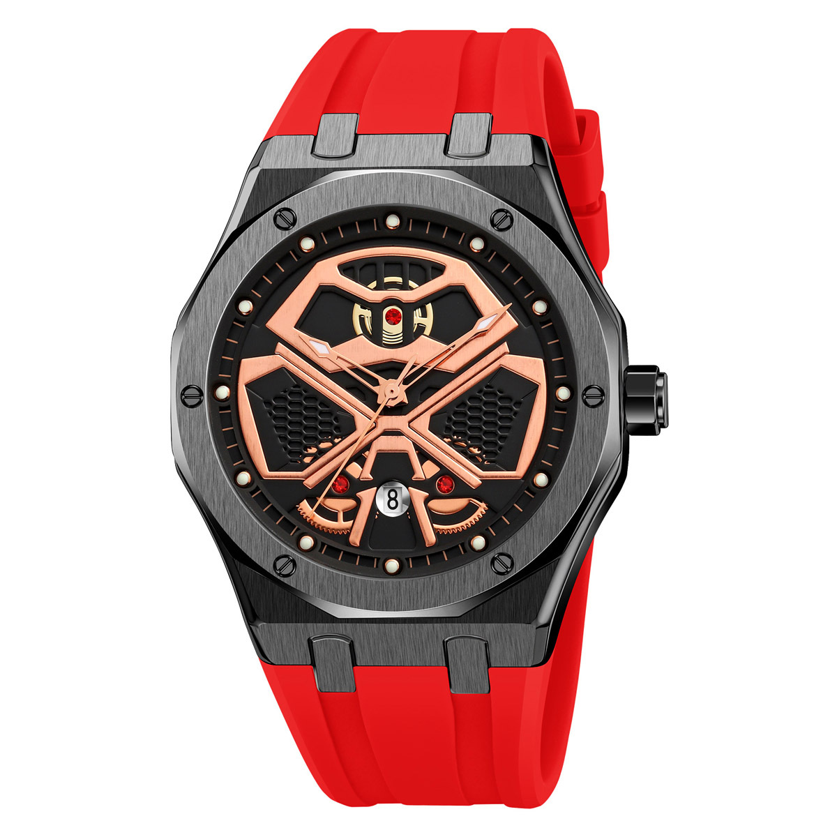 El Black Shell Red Belt