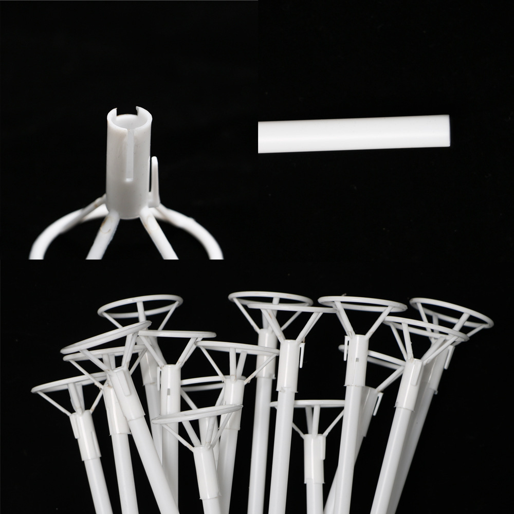 40cm pequeño puesto de Margarita con fregona, centro comercial cara sonriente de mano girasol amor globo fregona de película de aluminio blanco